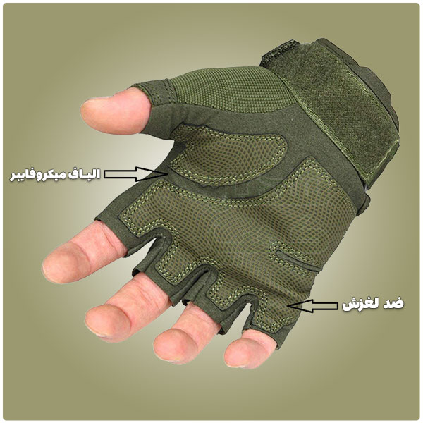 دستکش نیم پنجه تاکتیکال اوکلی
